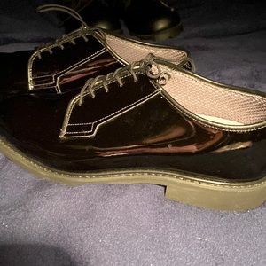 👣Black Patent leather Shoes👣